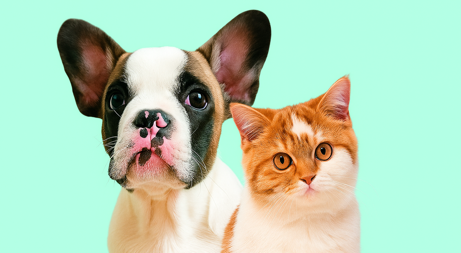 Cão e Gato juntos